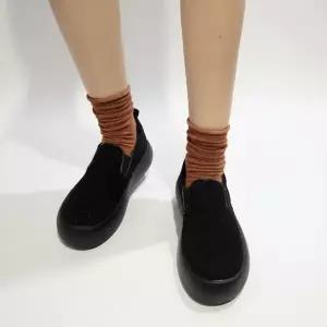 |CCS7ED1|여성용 겨울철 퀼팅 털안감 슬립온 신발 편안한 데일리 슈즈