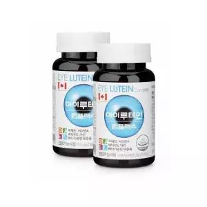 [셀러허브]캐나다 아이 루테인 컴플렉스 비타민A 비타민 E 아연 180정 2통 총 12개월분 (S46613246)