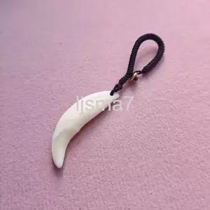  남성 목걸이 펜던트 송곳니 이빨 늑대 패션 액세서리