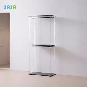 [사사가구]엘린 미드센츄리 800 2단 행거 옷장