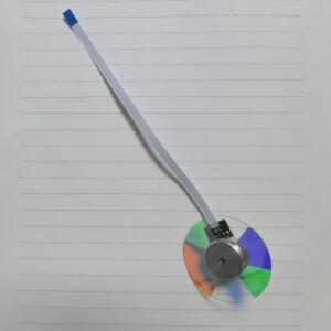 BenQ MP515 MS504 MX760 MS614 DLP 프로젝터 컬러 휠 6 세그먼트 40mm의 새로운 기능