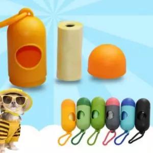 강아지 배변봉투 휴대용 디스펜서 기저귀 산책용 다목적 배변봉투