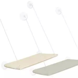 고양이 창문 해먹 고양이 창문 침대 반려동물 거치대 흡착식 선반