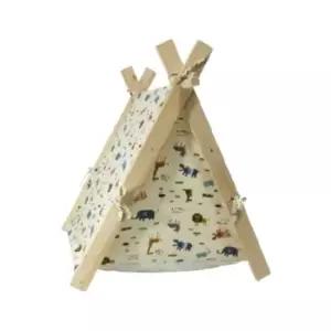 예쁜강아지집 아기고양이집 애완견집 인디언텐트 강아지 고양이