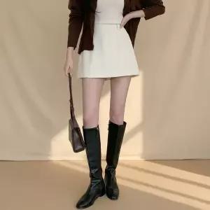 [신세계라이브쇼핑][옷자락] 여성용 봄여름 스판 미니 치마바지