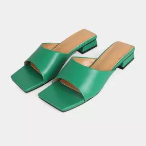 [슈펜] 스퀘어 라인 덮개 뮬 2.0 (HPWWIC274Q-T)