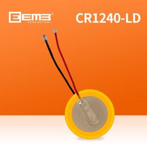 2/4/10PCS LIR1240 충전식 리튬 버튼 배터리 (와이어 포함) 3.7V 50mAh 보청기 블루투스 이어폰 코인