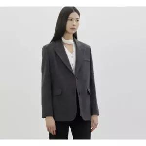 [롯데백화점]씨씨콜렉트 울 알파카 블렌드 싱글 자켓 C261MSF101