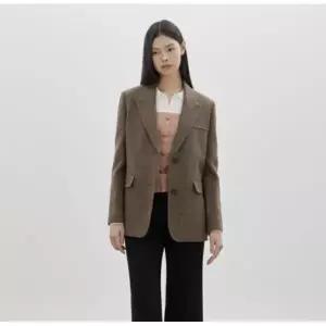 [롯데백화점]씨씨콜렉트 울 알파카 블렌드 싱글 자켓 C261MSF102