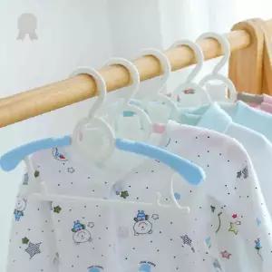 유아 아동 옷걸이 길이 조절 가능 논슬립 미끄럼 방지 옷장 정리 수납 베이비