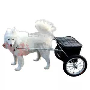 개썰매 및 파우치 애견 이륜 바퀴 반려견 외출 트레일러 펫카트 백팩 강아지 기타 가방 수레