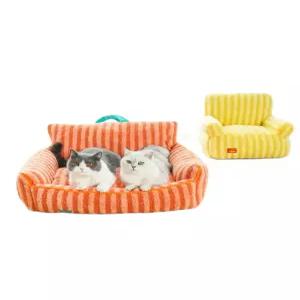 zeze 애견소파 스트라이프 강아지 반려동물 제제 소파 고양이 침대