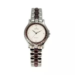 카리타스 고품격 천연 다이아몬드  지르코늄 여자 선물 명품 예물 고급 메탈 손목 시계 / C203F 