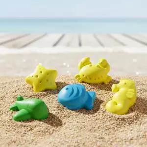 키즈망고 모래놀이 종합몰드 모래성 쌓기놀이 모양틀 샌드 스탬프 촉감놀이 장난감 (8p)