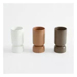 에라토 감성 물컵 와인잔 오브제 도자기 롱 고블렛잔 3p 세트 MNS