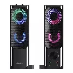 앱코 PC 사운드바 스피커 컴퓨터 하이브리드 2채널 선명한사운드 MNS