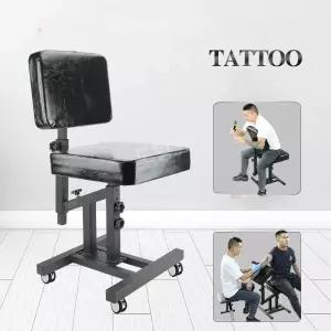 타투 작업대 의자 이동식 팔 거치대 테이블 문신 등받이 가슴 받침 높이 각도조절