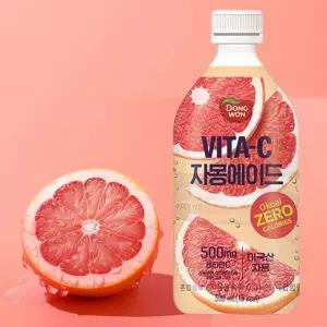[동원] 비타C 제로 자몽에이드 500ml×24개
