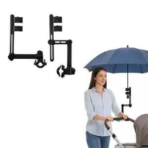 유모차 우산꽂이 유모차거치대 우산고정 다용도 휠체어 자전거 우산보관