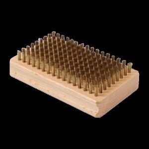 나무 손잡이 스키 왁싱 브러쉬 말털 황동/나일론 스노우보드 왁스 제거 청소 도구 용품