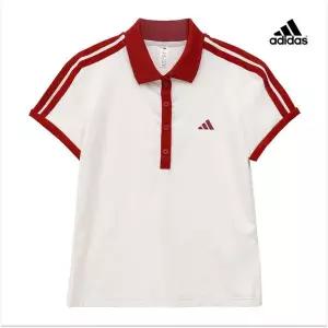 [아디다스]여성 테니스 반팔티 헤리티지 클래식 카라티 712677