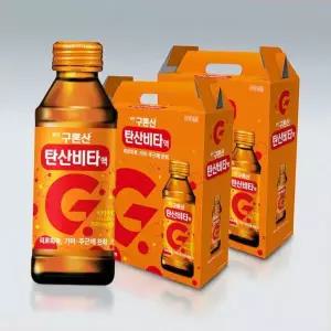 x 탄산비타액 드링크 구론산 50ml 40p 음료 청량한