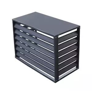 야외 실외기 덮개 열차단 커버 햇빛 보호 햇빛가리개 선반