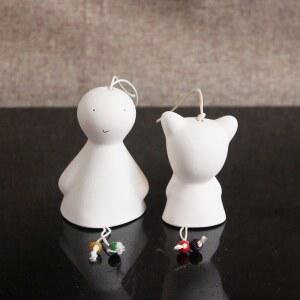 테루테루보즈 날씨인형 후우링 핑크 프레 장식 도자기 화창한날 테루테로보즈 맑음