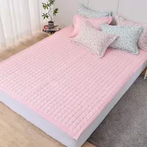 이중고정밴딩 코튼 매트리스 커버 K 165x205