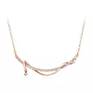 [DIAME]선율 14K골드 랩그로운 다이아몬드 목걸이 FGDN1313WLAB