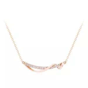 [DIAME][온라인단독] 선율 14K골드 랩그로운 다이아몬드 목걸이 FGDN1346WLAB