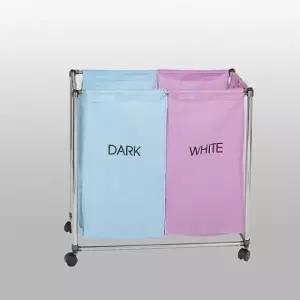 다용도 세탁물 분리수거함 바퀴 이동식 바구니 빨래함 수납함 욕실