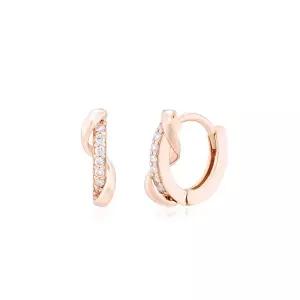 [DIAME][온라인단독] 선율 14K골드 랩그로운 다이아몬드 귀걸이 FGDE1346WLAB