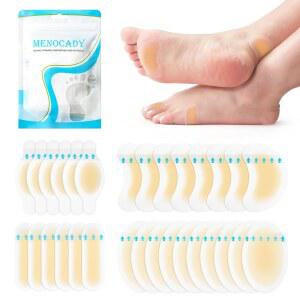 메노캐디 젤 블리스터 붕대, 발용 하이드로콜로이드 쿠션을 30ct 접착 발가락, 붕대, 블리스터 블리스터 발뒤꿈치, 붕대 방수 위한 패드