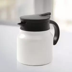 (750ml 화이트) 티웨어 이중 진공 보온 주전자/커피/보냉/캠핑/보리차/예쁜/등산/포트/여행/가정/고급/기능