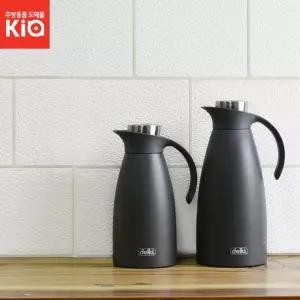 델키 블리스 스텐 보온 주전자/포트/보냉/여행/가정/이중/진공/고급/기능성/다기능/만능/다용도/다목적