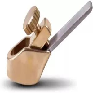 영모닉 브라스 바이올린 엄지 플래너 1개 DIY 비올라 첼로 나무 악기용 PCS 루티어 도구 (01)