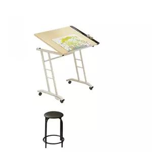 제도 테이블 건축가 드로잉 스탠드 미술 작업 책상