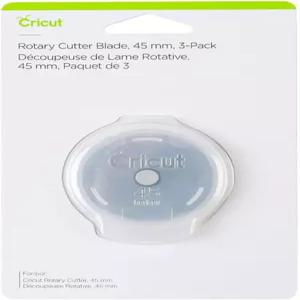 크리컷 45mm 로터리 블레이드 리필(3개) 금속 원 사이즈