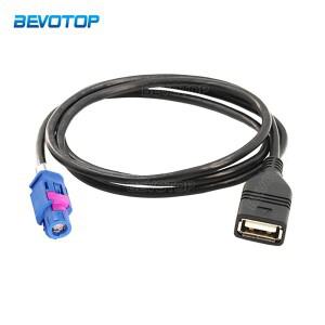 자동차 헤드 유닛 제어 스크린 RCC NAC 케이블 어댑터 푸조 206 207 307 308 408 시트로엥 C2 C3 DS용 4 핀