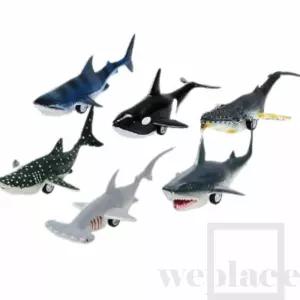 위플레이스 상어 피규어 6종 세트 물고기조형물 물고기장난감