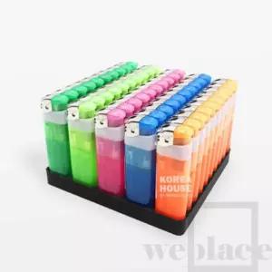 위플레이스 전자 라이터 (롱) 50입 홍보용라이터