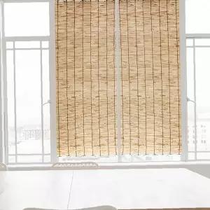 대나무 발 창문 가리개 2개묶음 60cm 햇빛 차단 인테리어 소품 베란다 거실