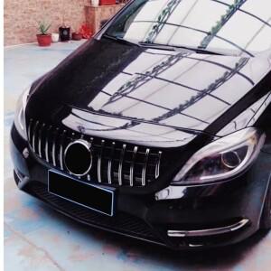 앞범퍼 그릴 마스크 그리드 바디 키트 메르세데스 벤츠 B 클래스 W246 2012-2019 B180 용 튜닝 액세서리