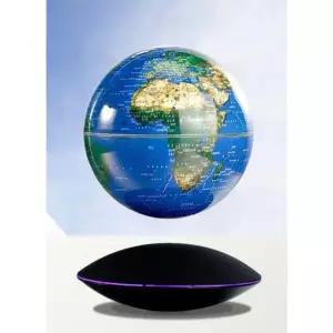 자기부상 세계지도 서재 책상 장식품 무중력 탁상 무드등