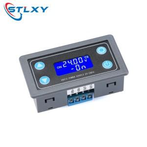 Stlxy 조정 가능한 자동 벅-부스트 전원 모듈 CC CV 정전압 정전류 LCD 충전 스텝업 다운