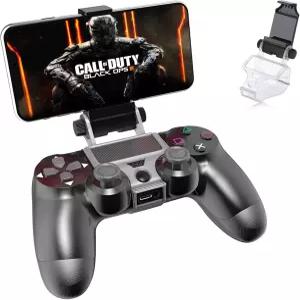 뉴코스 게임 컨트롤러 홀더 조소 앵글 뷰 조절 가능한 소니 PS4 듀얼쇼크 4 게임패드용 안드로이드