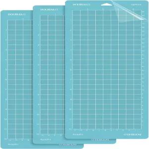 크리컷 조이 머신 3팩 교체용 컷 매트 라이트그립용 블루 컬러용 두할로