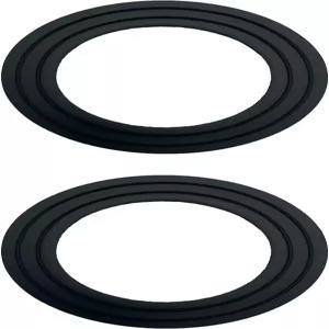 2팩 세탁기 배수 펌프 필터 개스킷 씰 링 WH11X34741 GE 세탁기와 호환되며 WH11X29539 플러그 교체