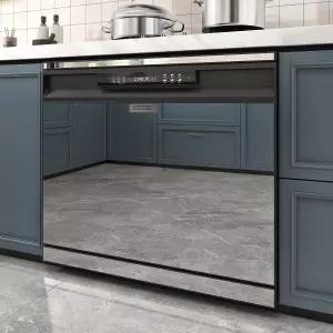 벽용 EPPKILY 거울 스티커 은색 유연 시트 방수 자가 접착 접촉 종이 필 앤 스틱 식기세척기 조리대용 벽지